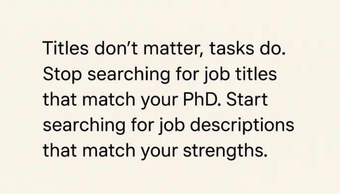 “Scientist”, “Consultant”, “Analyst”, What Do They Really Mean?