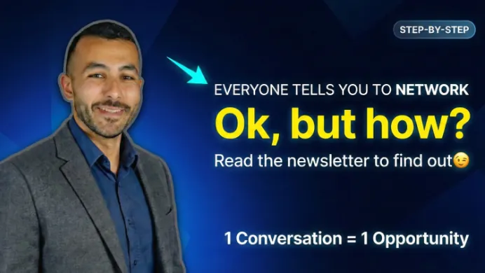 Everyone Tells You to Network. Nobody Tells You How. Here’s How.